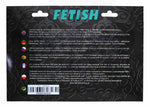 Mască de ochi Fetish seria B din satin negru