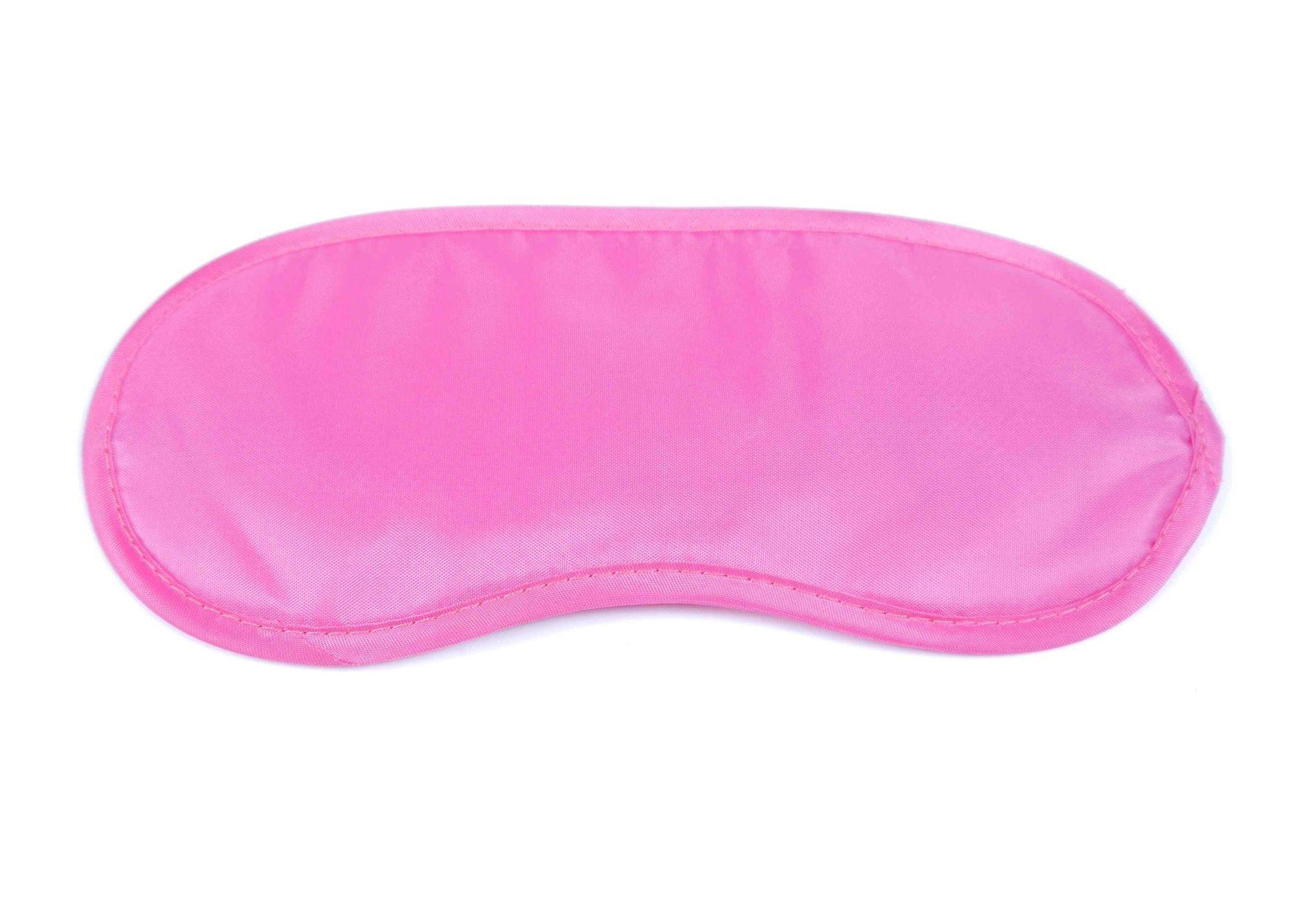 Mască de ochi Fetish seria B din satin roz