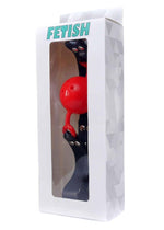 Fetish B Series Ball Gag cu orificii de aer, negru