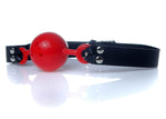 Fetish B Series Ball Gag cu orificii de aer, negru