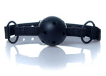 Fetish B Series Airhole Ball Gag, reglabil, negru