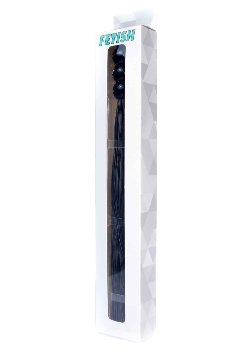 Bici Fetish seria B din silicon, negru, 25 cm