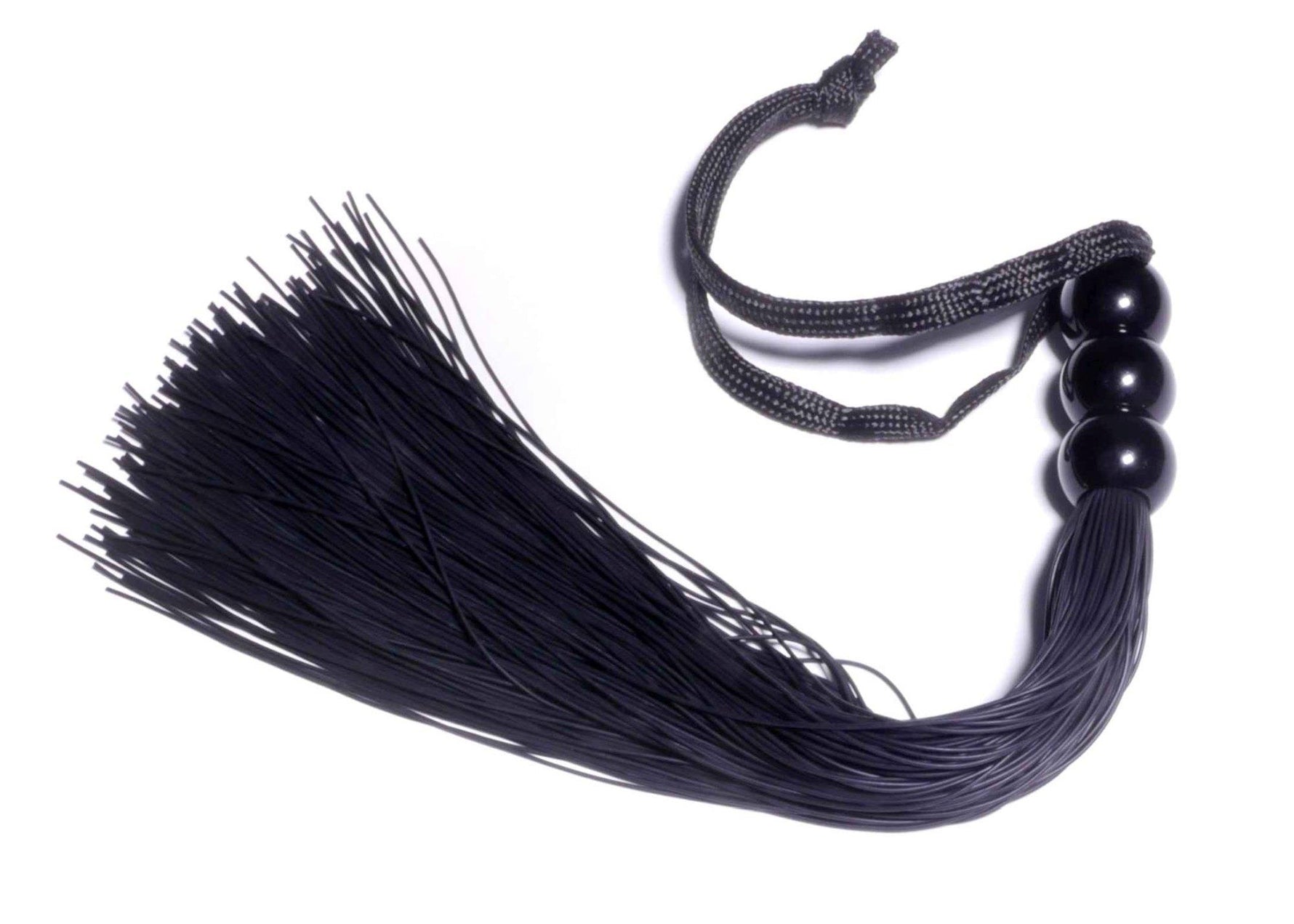 Bici Fetish seria B din silicon, negru, 25 cm