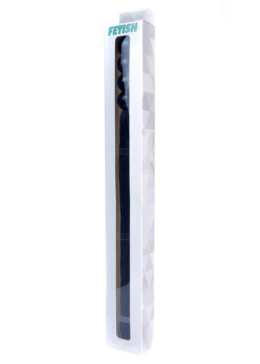 Bici Fetish seria B din silicon, negru, 36 cm