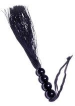 Bici Fetish seria B din silicon, negru, 36 cm