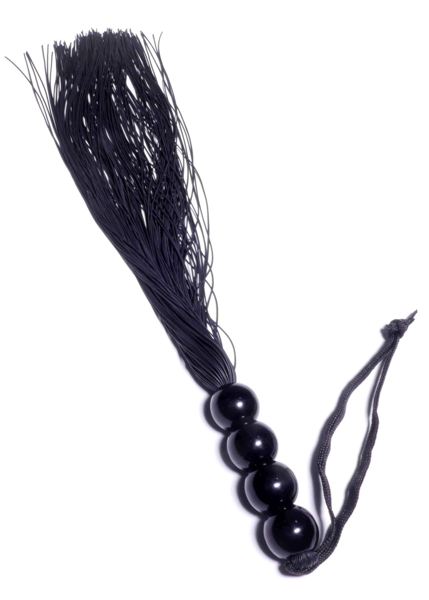 Bici Fetish seria B din silicon, negru, 36 cm