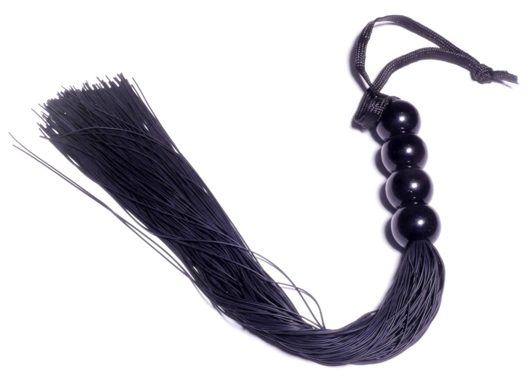Bici Fetish seria B din silicon, negru, 36 cm