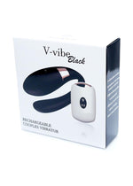 Stimulator USB inteligent V Vibe seria B, negru, cu telecomandă