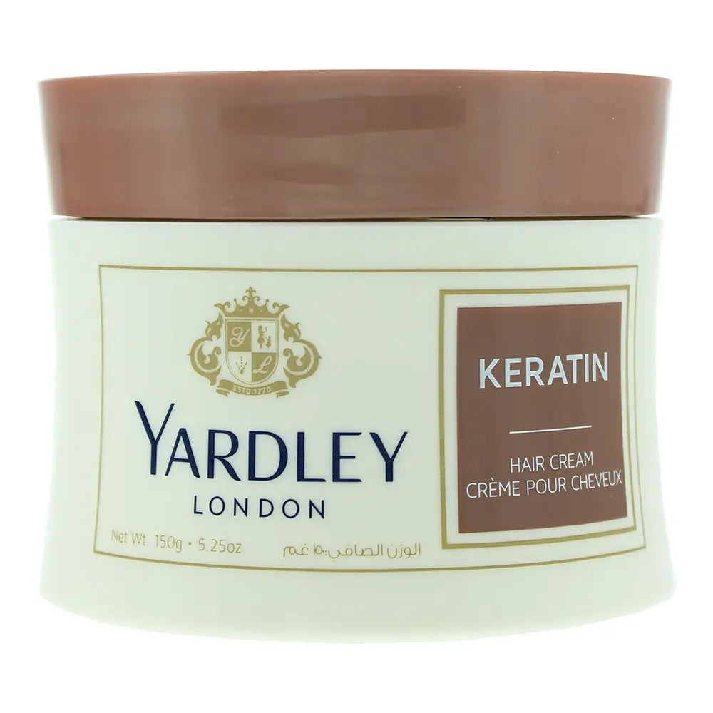 Yardley, Keratin, Tratament cu cremă pentru păr, Hrănitor, 150 g