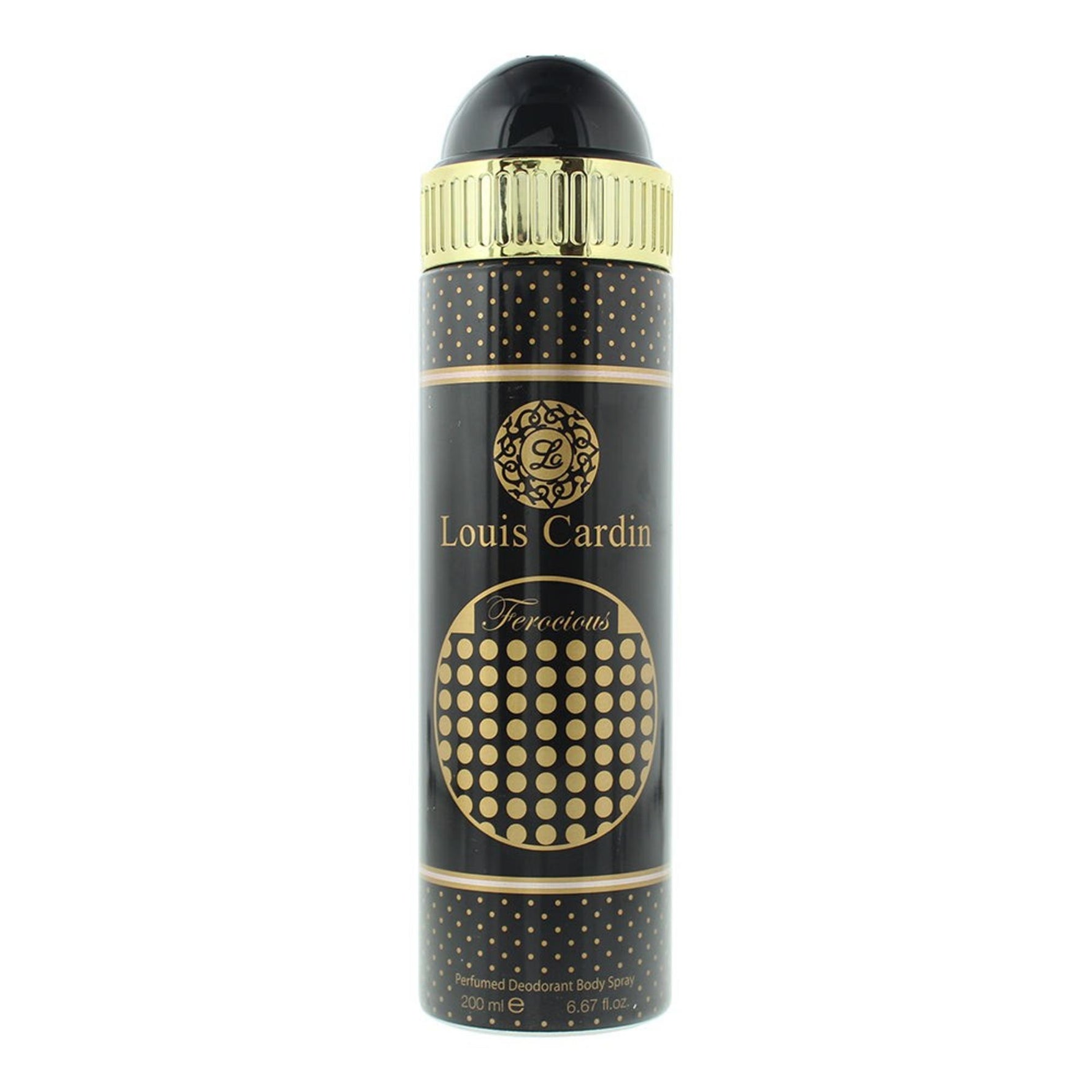 Louis Cardin, Ferocious, Deodorant spray, Pentru femei, 200 ml