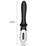 Vibrator pentru prostată și punct G din silicon încălzit Fox USB seria B