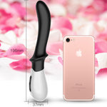 Vibrator pentru prostată și punct G din silicon încălzit Fox USB seria B
