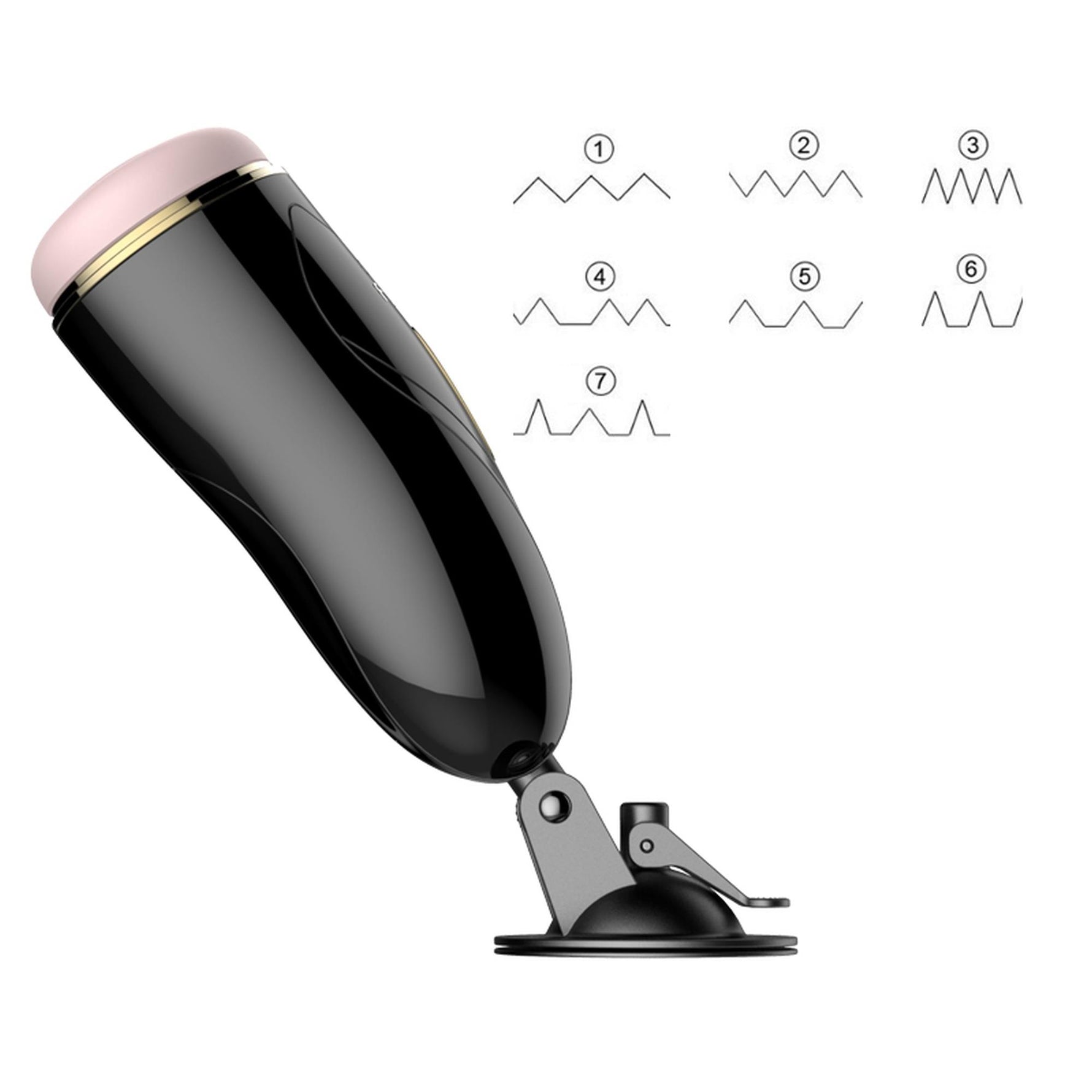 Masturbator vaginal vibrant interactiv USB Fox seria B