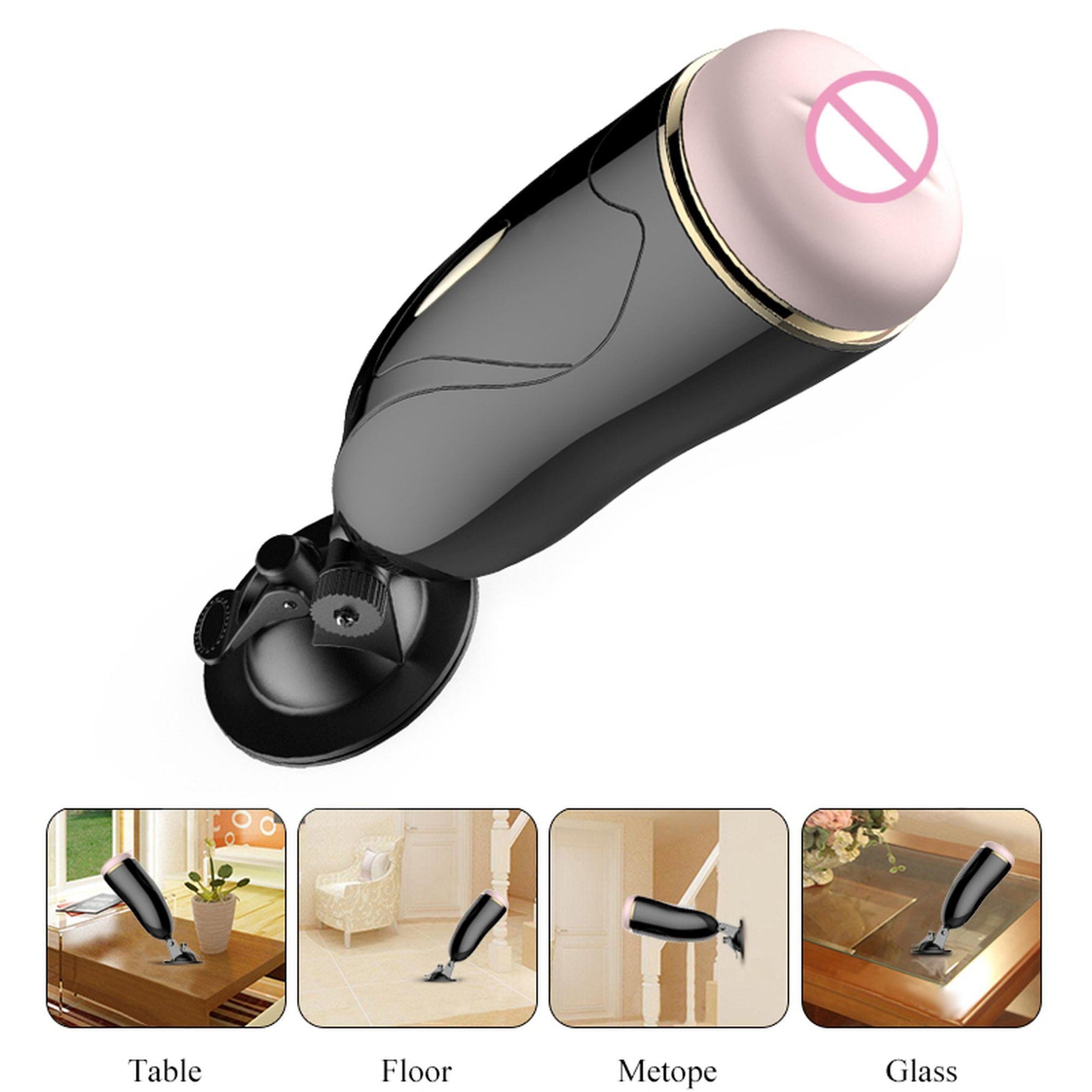 Masturbator vaginal vibrant interactiv USB Fox seria B