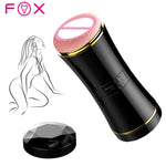 Masturbator vibrant realist cu două capete Fox din seria B