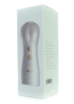 Masturbator vibrant pulsatoriu Fox USB seria B White
