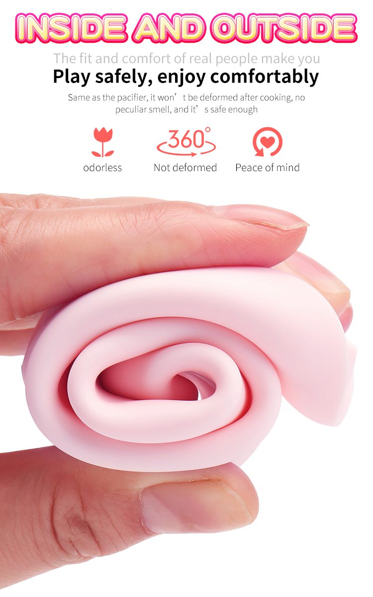 Vibrator Rabbit din silicon cu impuls și încălzire, Purple USB