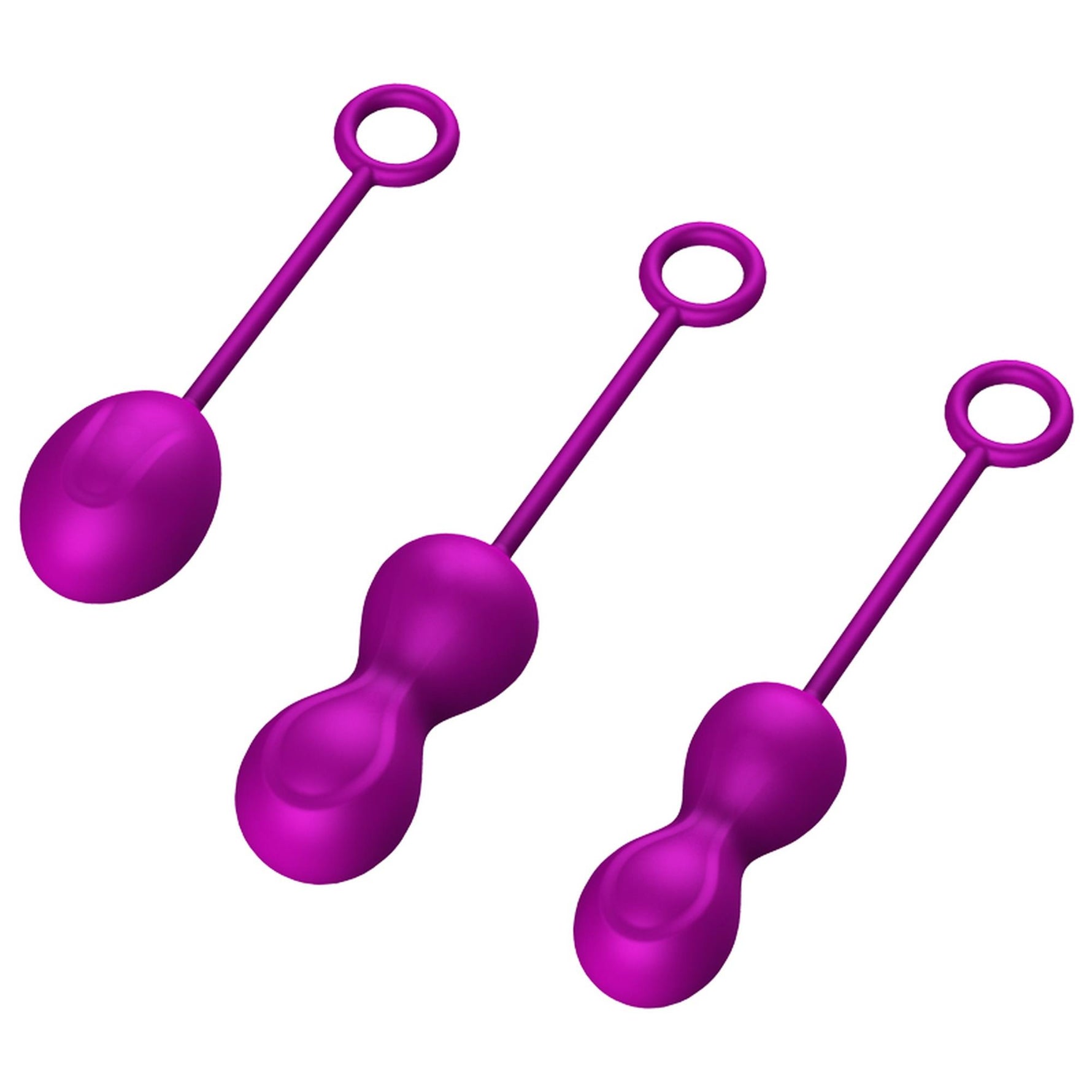 Set de bile Kegel din silicon Fox seria B