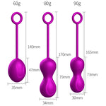 Set de bile Kegel din silicon Fox seria B