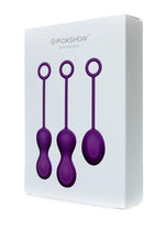 Set de bile Kegel din silicon Fox seria B