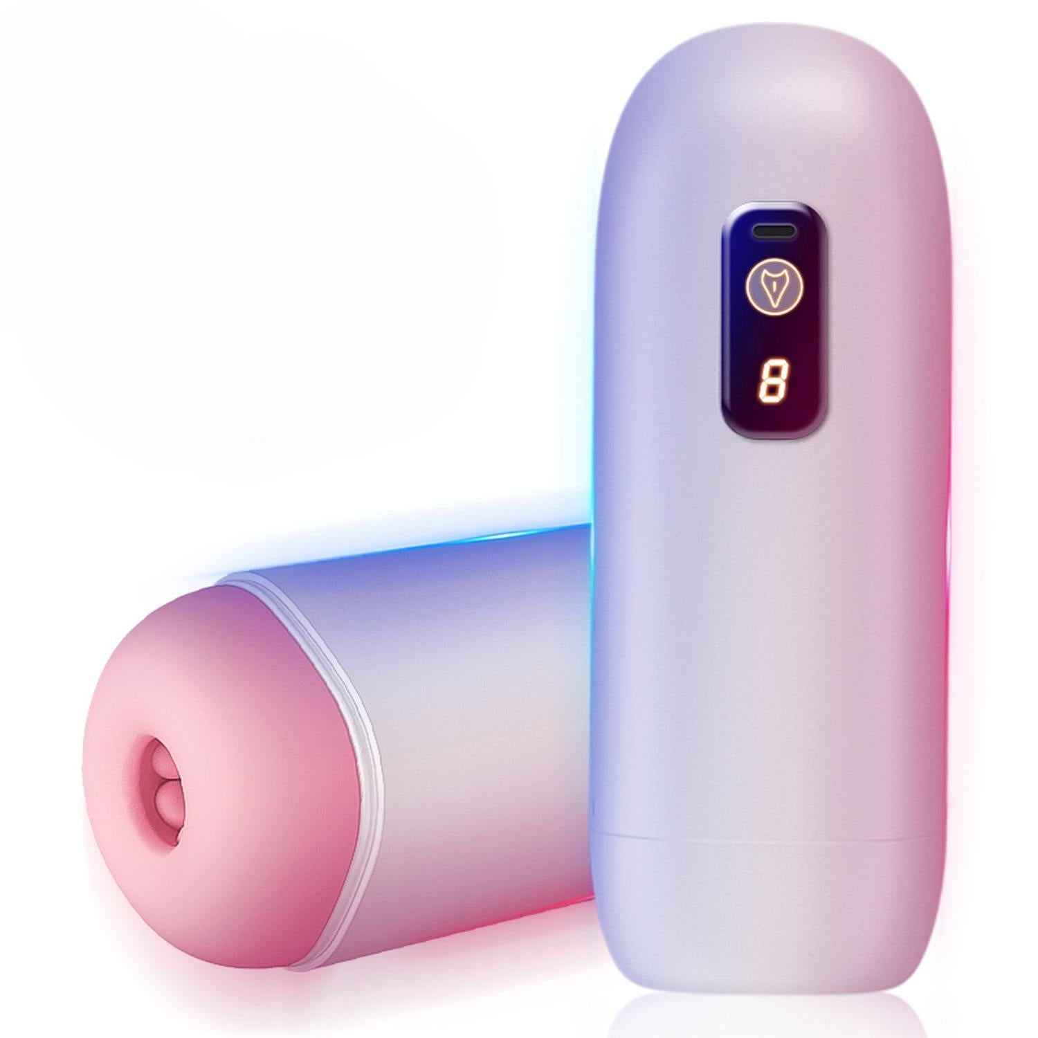 Masturbator vaginal USB Fox seria B cu 8 vibrații