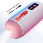 Masturbator vaginal USB Fox seria B cu 8 vibrații
