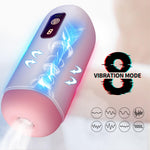 Masturbator vaginal USB Fox seria B cu 8 vibrații