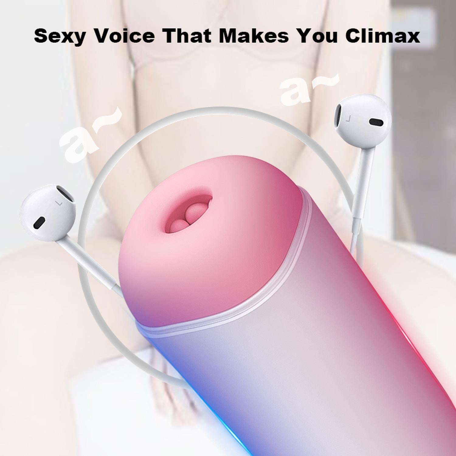 Masturbator vaginal USB Fox seria B cu 8 vibrații