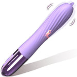 Vibrator din silicon încălzit cu USB Fox seria B cu limbă mobilă