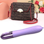Vibrator din silicon încălzit cu USB Fox seria B cu limbă mobilă