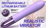 Vibrator din silicon încălzit cu USB Fox seria B cu limbă mobilă