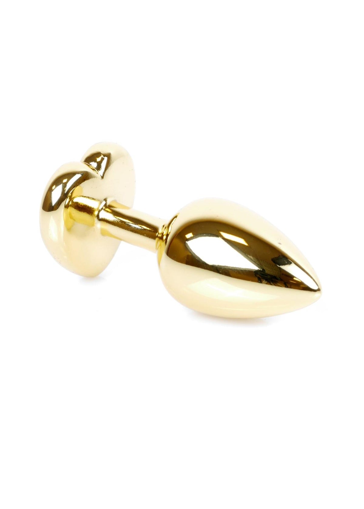 Plug-Jewellery Auriu Heart PLUG- Light Albastru