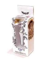 Plug-Jewellery Dop anal din argint - Transparent