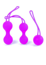 Bile Kegel din silicon HeavyFun, mov, impermeabile