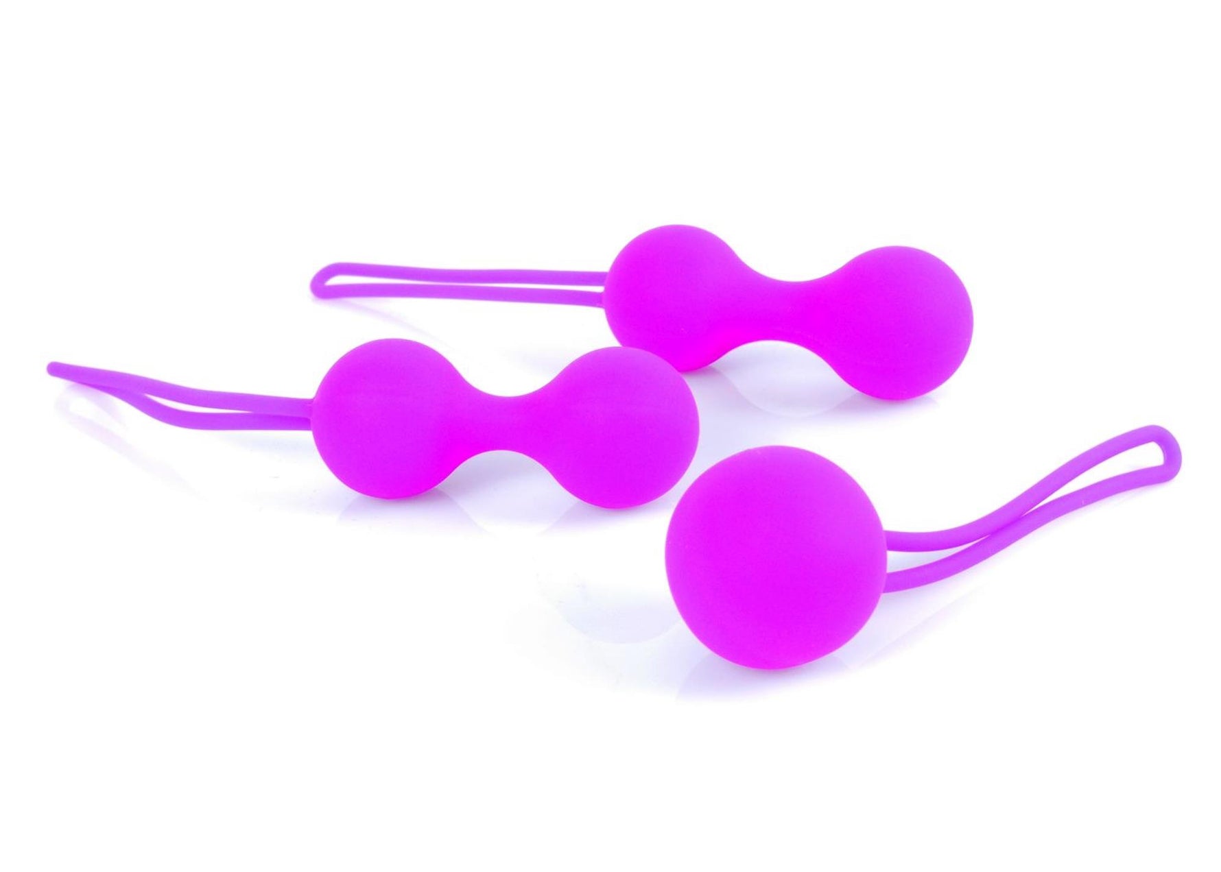 Bile Kegel din silicon HeavyFun, mov, impermeabile