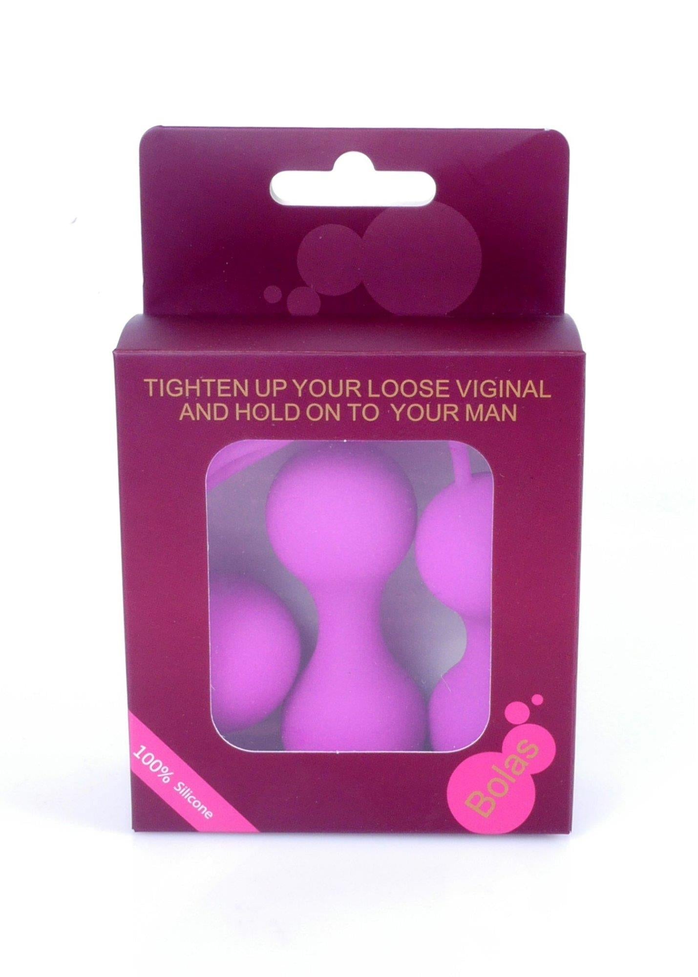 Bile Kegel din silicon HeavyFun, mov, impermeabile