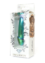 Plug anal din oțel HeavyFun pentru penis cu diamant 10 cm