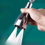 Extensie Robinet Bucatarie, Flippy, Universal, 3 Moduri de Curgere Apa, Otel Inoxidabil, Rotire 360 de Grade, Cap