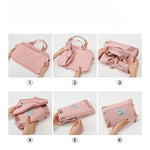 Geanta Pliabila, Flippy, pentru Voiaj, Buzunare Multiple, de Mana, Impermeabila, Material Textil, Capacitate 8 Kg,