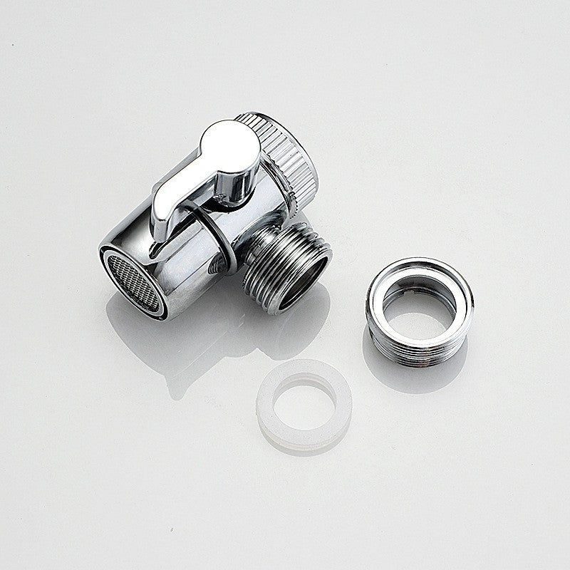 Set Extensie de Dus, Flippy, pentru Baterie Baie sau Bucatarie, 4 Piese, Filtru de Ioni Negativi, Furtun Flexibil de