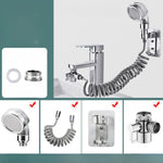 Set Extensie de Dus, Flippy, pentru Baterie Baie sau Bucatarie, 4 Piese, Filtru de Ioni Negativi, Furtun Flexibil de