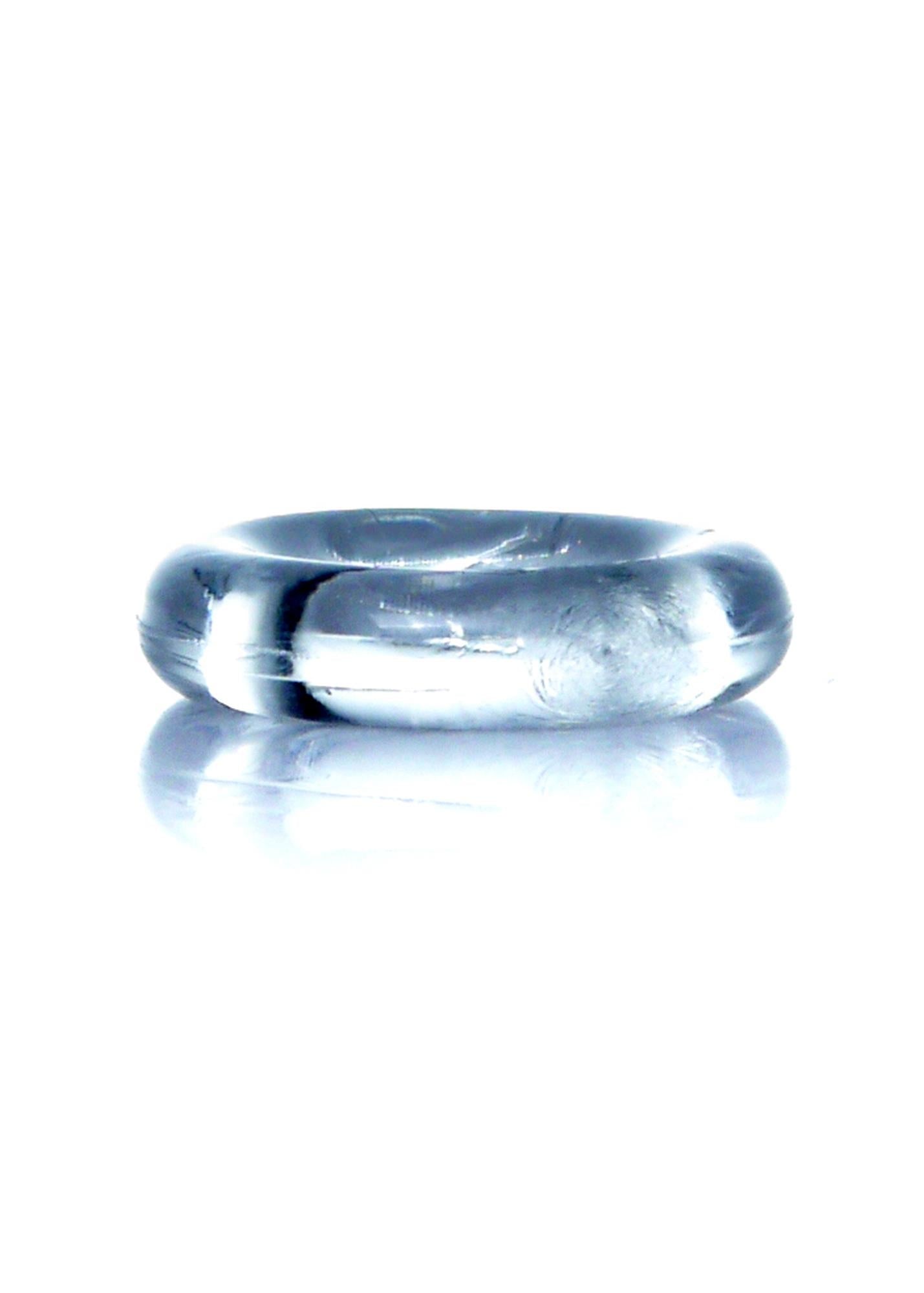 Inel de erecție cu gel transparent, elastic, EasyLove