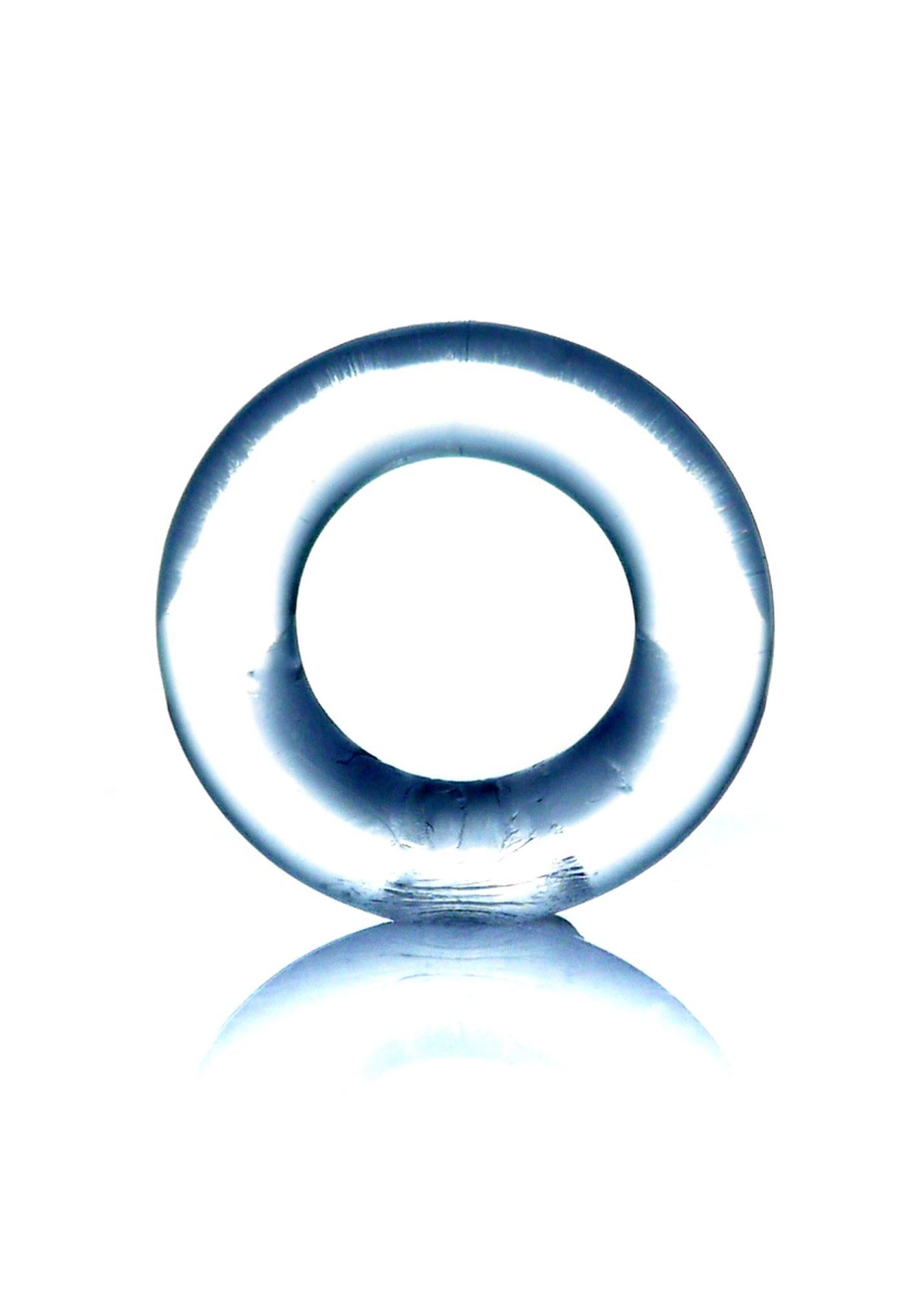 Inel de erecție cu gel transparent, elastic, EasyLove