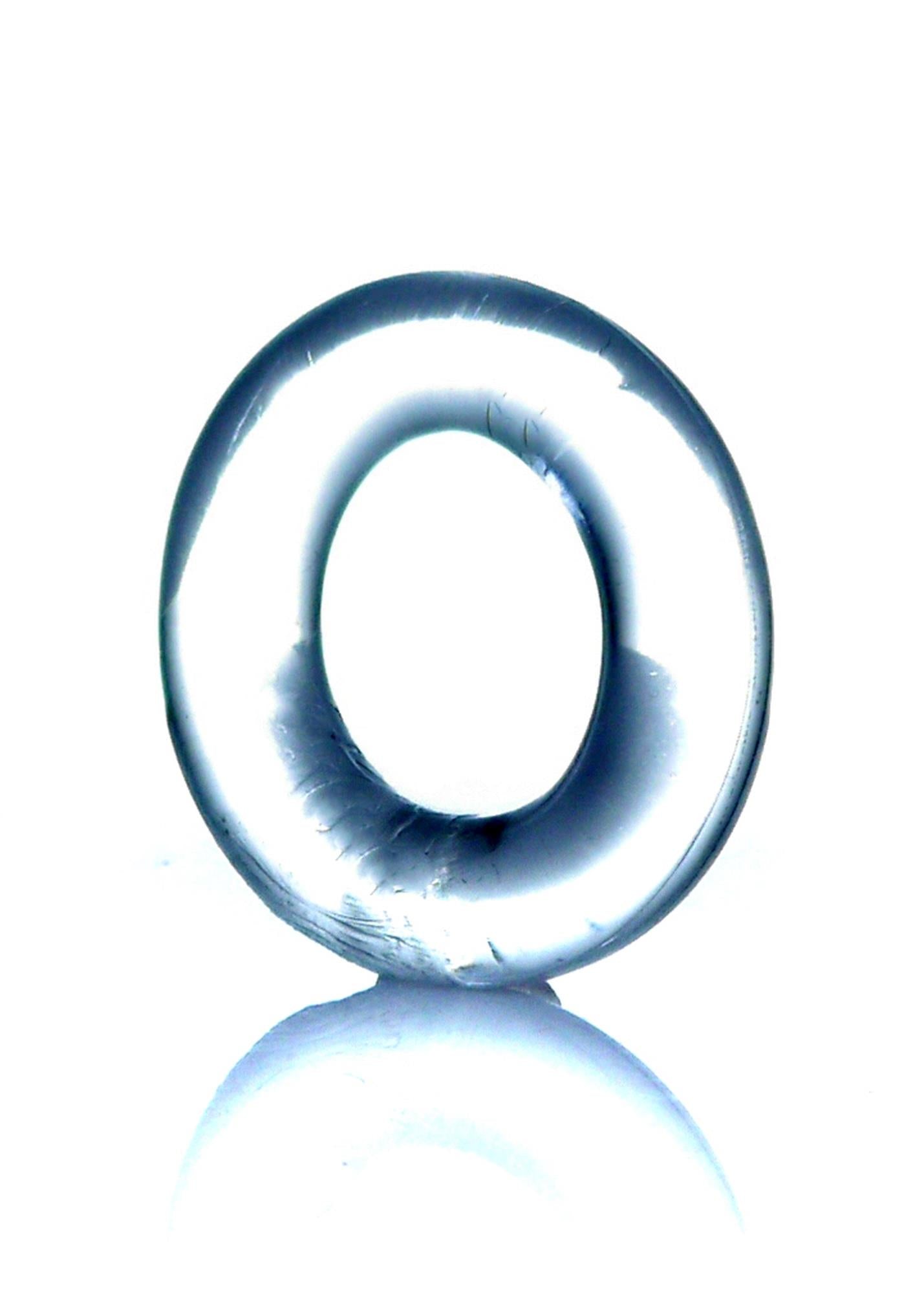 Inel de erecție cu gel transparent, elastic, EasyLove