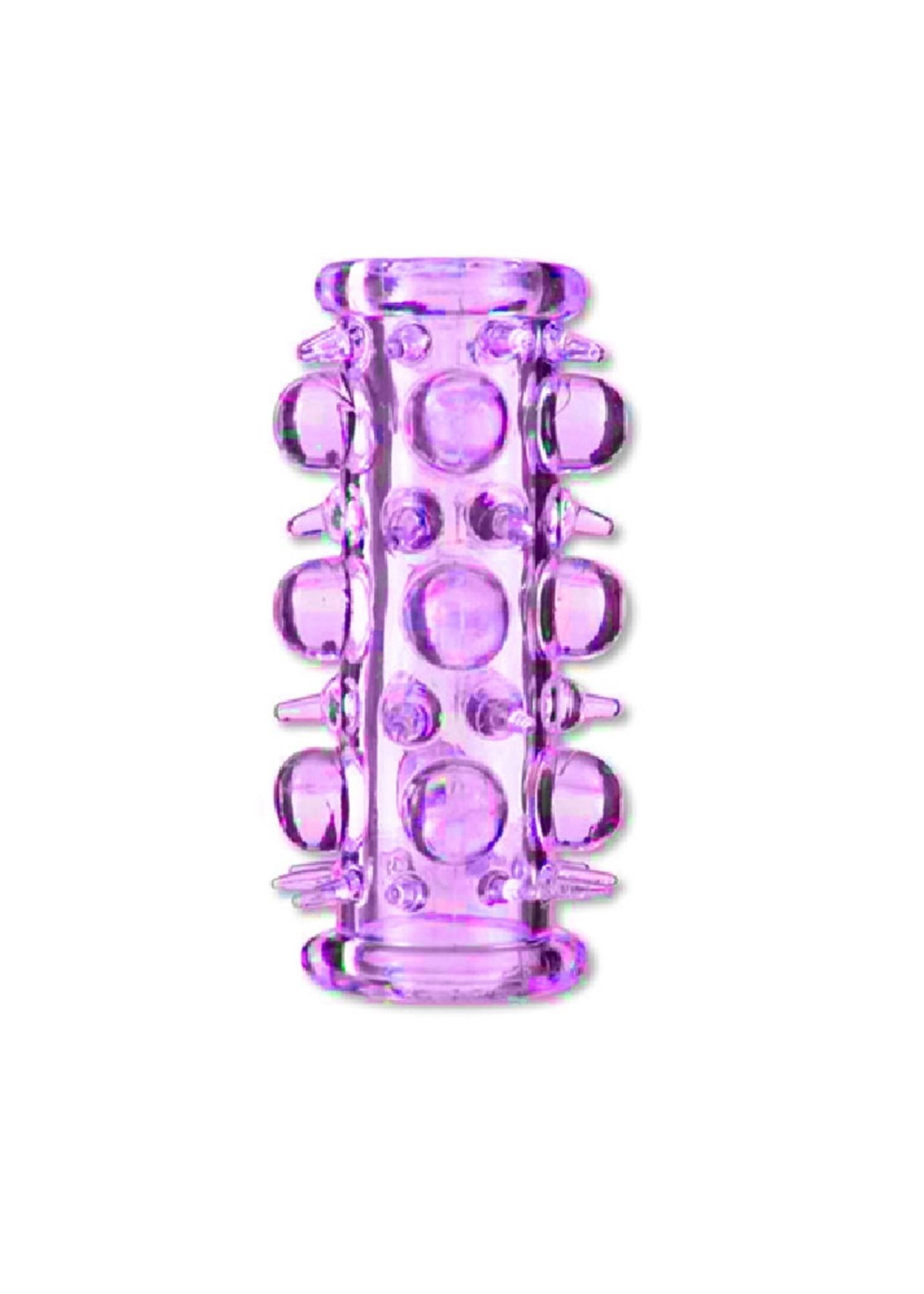 Manșon elastic EasyLove, strat protector stimulant violet