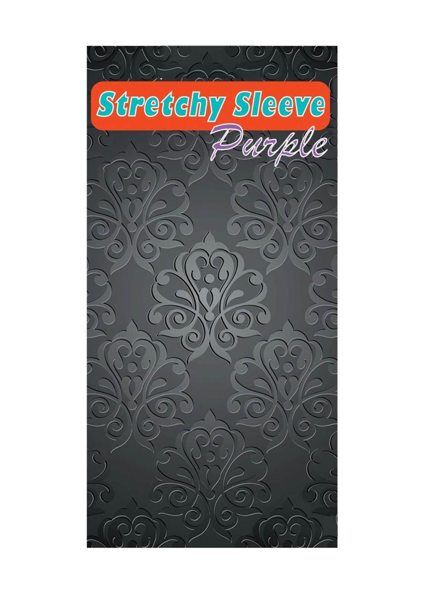 Manșon elastic EasyLove, strat protector stimulant violet
