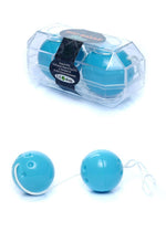 Bile Geisha discrete Duo Balls albastre EasyLove 21 cm