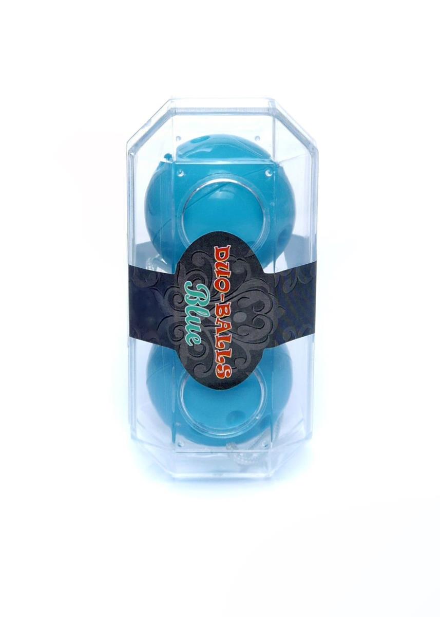 Bile Geisha discrete Duo Balls albastre EasyLove 21 cm