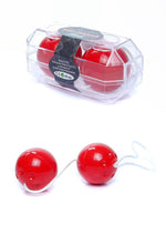 Bile Geisha Duo Balls roșii 21 cm EasyLove