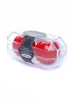 Bile Geisha Duo Balls roșii 21 cm EasyLove